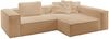 KAWOLA Sofa CARMO Ecksofa Stoff creme Recamiere rechts 68 x 191 x 306 cm Bild 3