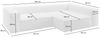 KAWOLA Sofa CARMO Ecksofa Stoff creme Recamiere rechts 68 x 191 x 306 cm Bild 5