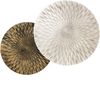 Beistelltisch >1127< (2er Set) in Silber / Gold, Aluminiumguss - 54x45cm (HxD) Bild 3