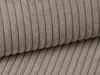 Vente-unique - AMELIA Sofa SamtStoff Schokoladenbraun - B 95 cm x H 85 cm x L 210 cm Bild 4