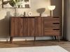 Kommode Nedila 2D3S (Farbe: Nuss Warmia) Bild 2