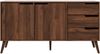 Kommode Nedila 2D3S (Farbe: Nuss Warmia) Bild 1