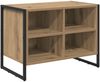 vidaXL Schuhschrank Kunsthandwerk Eiche 60 x 35 x 44 cm Holzwerkstoff 886461 Bild 2