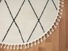 Teppich ORIENTAL-Structure rund weiss diverse Größen Bild 5