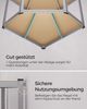 Songmics Eckregal-Set 5 Ebenen, Schwerlastregal, Metall, Lagerregal für Garage, Abstellraum, Kellerregal, bis 2625 kg belastbar, silbern-naturbeige GLR070E03 Bild 3