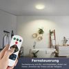 LMaxhome LED Deckenleuchte Ultraflach Rund Dimmbar Modern Küchenlampe mit Fernbedienung für Flur, Wiederaufladbar, LED fest integriert, Kaltweiß, Naturweiß, Warmweiß, 2,5W Ø19CM*H1,4CM Dünn Deckenlampen Bewegungsmelder für Büro Balkon Bild 2