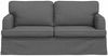 vidaXL Sofa Dunkelgrau 162 x 80 x 85 cm Stoff 42024491 Bild 4