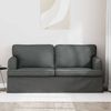 vidaXL Sofa Dunkelgrau 162 x 80 x 85 cm Stoff 42024491 Bild 3