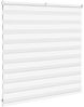 vidaXL Doppelrollo Weiß 145x100 cm Stoffbreite 140,9 cm Polyester 4014738 Bild 4