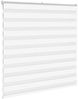 vidaXL Doppelrollo Weiß 145x100 cm Stoffbreite 140,9 cm Polyester 4014738 Bild 3