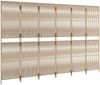 vidaXL Paravent 6-tlg. Beige Poly Rattan 365387 Bild 4