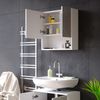Vicco 'Irma' Spiegelschrank, Holz, 55 x 16,9 x 54 cm, Weiß Bild 5