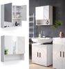 Vicco 'Irma' Spiegelschrank, Holz, 55 x 16,9 x 54 cm, Weiß Bild 2