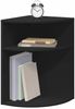 vidaXL Beistelltisch Schwarz 39,7 x 39,7 x 60 cm Holzwerkstoff 891131 Bild 3