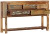 vidaXL Sideboard 120 x 30 x 75 cm Altholz Massiv [247478] Bild 3