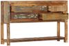 vidaXL Sideboard 120 x 30 x 75 cm Altholz Massiv [247478] Bild 4