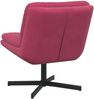 vidaXL Drehender Entspannungsstuhl Weinrot 63 x 75 x 76 cm Samt 42007364 Bild 4