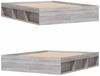 vidaXL Bettgestell Grau Sonoma 140x190 cm 3203906 Bild 5