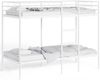 vidaXL Etagenbett ohne Matratze Weiß 90x190 cm Stahl 42000328 Bild 4