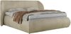 Polsterbett mit Lattenrost, Doppelbett Bettkasten, Bettgestell mit Gasdruckfeder - CAELA CLASSIC - 140 x 200 cm - Beige Velvet Bild 5