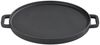 GSW Grillplatte Black Iron BBQ (1-St), Gusseisen Grillplatte zur Anwendung auf dem Grill, Feuer oder Backofen Bild 2