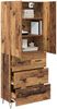 vidaXL Highboard mit Schubladen 2 pcs Altholz Holzwerkstoff 3415780 Bild 3