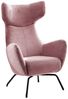 KAWOLA Sessel LOTTE Ohrensessel Cord rosa 117 x 82 x 79 cm Bild 3