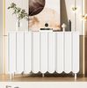 Sideboard 120x35x80 cm - Modernes Design mit wellenförmigen Türen & Rebound-System Bild 4