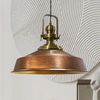 Bamyum Pendelleuchte Bamyum Pendelleuchte I Aslet l Ø41 cm E27 Metall Vintage Lampe, ohne Leuchtmittel Bild 2
