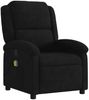 vidaXL Massagesessel Schwarz Samt 371814 Bild 3