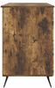 vidaXL Schreibtisch Geräucherte Eiche 142,5 x 50 x 75 cm Holzwerkstoff 3414635 Bild 5