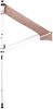 CLP Klemm-Markise Westerly,beige 350x120 cm Bild 3