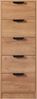 Kommode Varkaus 108x40x40 cm Eichenoptik [en. casa] Bild 4