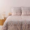 Bettwäsche Bassetti Mako Satin Isolabella 41 beige grau 200x200 Bild 2