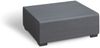 Allibert Salta Hocker mit Sand Kissen | Stilvoller Gartenhocker in Rattanoptik Bild 3