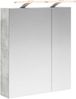 vidaXL Badezimmerspiegelschrank mit Regal Beton Grau 60 x 14,5 x 70 cm 889066 Bild 2