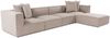 Ecksofa, 'Sora', 65 x 190 x 350, Sandbeige Bild 4