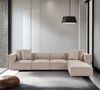 Ecksofa, 'Sora', 65 x 190 x 350, Sandbeige Bild 2