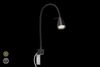Briloner LED Wandleuchte Tuso schwarz 5W, warmweiß Bild 2