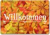 speecheese Fußmatte Fußmatte in 35x50 cm ohne Rand mit schönen Herbstblättern und Bild 2