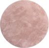 Paco Home Fellteppich Kunstfell Soft 380, rund, Höhe: 14 mm, Langflor, Kuschelteppich - besonders weich, Uni-Farben Bild 3