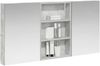 vidaXL Badezimmerschrank-Set 3 pcs 120 x 10,5 x 60,5 cm Holzwerkstoff 3403731 Bild 3