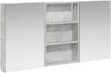 vidaXL Badezimmerschrank-Set 3 pcs 120 x 10,5 x 60,5 cm Holzwerkstoff 3403731 Bild 2