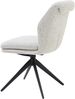 4-Fußstuhl >Enja< (2er Set) drehbar, beige, schwarz - 50x92x65 (BxHxT) Bild 2