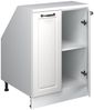 Dachschrägenschrank Rion Weiß Landhaus 60x81.6 cm mit 2 Türen, Schrankkorpus 60 cm Tiefe Vicco Bild 4