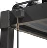 LECO Lamellenpergola FREE, Stahl-Lamellen und Stahlgestell anthrazit, 4x3 m Bild 4