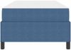 vidaXL Bettrahmen mit Matratze Blau 90 x 200 cm Stoff 3399103 Bild 5