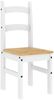 vidaXL Essstühle 2 Stk. Weiß 40x46x99 cm Massivholz Kiefer 4005728 Bild 5