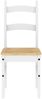 vidaXL Essstühle 2 Stk. Weiß 40x46x99 cm Massivholz Kiefer 4005728 Bild 4