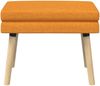 vidaXL Doppellagige Bank Dunkelgelb 60 x 40 x 46 cm Stoff 42038426 Bild 5